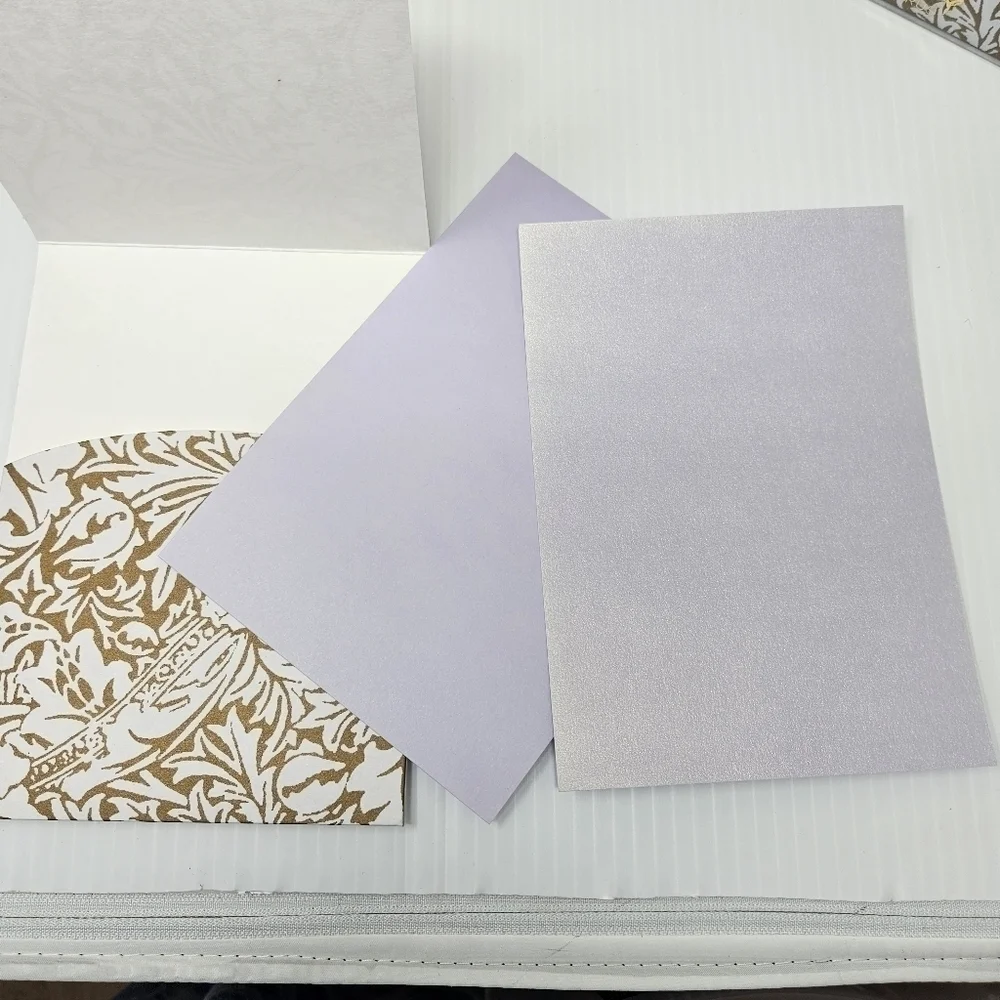 Papyrus Invitations 21 Cards Wedding Anniversary Lined Envelopes Heart & Ribbon